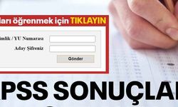 KPSS sonuçları açıklandı