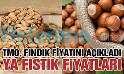 TMO, fındık fiyatını açıkladı ya fıstık fiyatları!