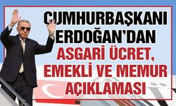 Cumhurbaşkanı Erdoğan’dan asgari ücret açıklaması! Mesajı verdi