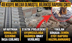 49 kişiye mezar olan Emre Apartmanı ile ilgili şok rapor! İhmaller üzerine inşa edilmiş!