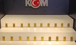 Gümrük Kaçağı 20 Kilogram Külçe Altın Ele Geçirildi