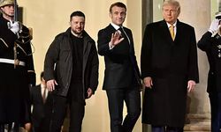 Zelenskiy, Trump Ve Macron'dan Üçlü Zirve