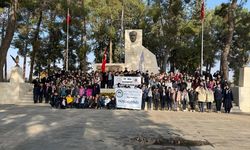 Gaziantep'te İzciler Şahinbey Anıtı'nı Ziyaret Etti