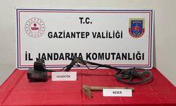 Gaziantep'te Kaçak Kazı Yapan Şahıs Suçüstü Yakalandı