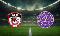 Gaziantep FK 52 Orduspor Maçı İlk Yarı Sona Erdi