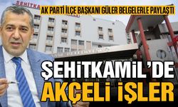 AK Parti İlçe Başkanı Güler belgelerle paylaştı! Şehitkamil Belediyesi’nde Akçeli işler!