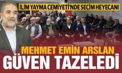 İYC Gaziantep’te Seçim Heyecanı! Mehmet Emin Arslan Güven Tazeledi