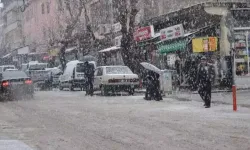 İslahiye Ve Araban'da Kar Yağışı Etkili Oldu