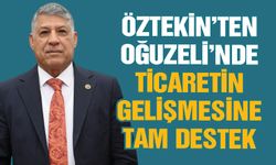 Öztekin’ten Oğuzeli’nde ticaretin gelişmesine tam destek! Ruhsat maliyeti 1 TL