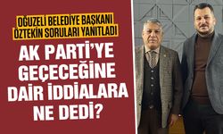 Oğuzeli Belediye Başkanı Öztekin’den, flaş açıklamalar! AK Parti’ye geçeceğine dair iddialara ne dedi?