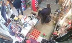 Gaziantep'te tırnakçılık yöntemiyle para çalan şahıs kamerada!