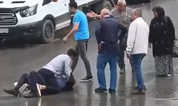 Pompalı tüfekle saldırdı, silah tutukluk yaptı: O anlar kamerada