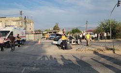 Gaziantep-Hatay Yolu’nda feci kaza! Kaza anı kamerada…