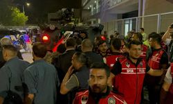 Elazığ’da hakem ve futbolcular zırhlı araçlarla staddan ayrıldı