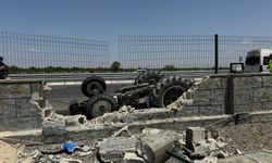 Şanlıurfa'da ilginç kaza kamerada