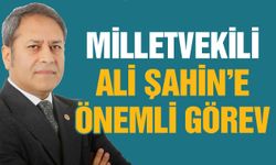 Milletvekili Ali Şahin’e önemli görev