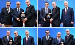GSO TOBB Delegelerine Hizmet Şeref Belgesi Verildi