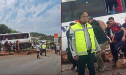Çanakkale'de yolu otobüsü tomruk yüklü kamyonla çarpıştı! Can pazarı: 6 ölü