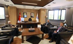 Harran üniversitesi rektörü Prof. Dr. Güllüoğlu’ndan GAÜN rektörüne ziyaret