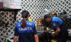 Şehitkamil zabıta ekiplerinden tavuk denetimi