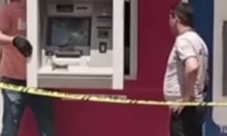 Gaziantep'te çok sayıda ATM tahrip edildi