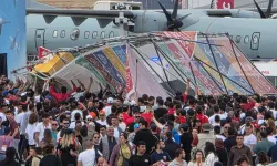KKTC’de düzenlenen TEKNOFEST’te demir platform devrildi: Yaralılar var