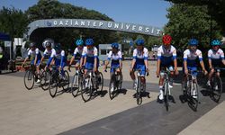 Gaziantep ve çevre illerde "12. Yeşilay Bisiklet Turu" düzenlendi