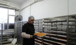 Gaziantep'te baklavacıların bayram mesaisi başladı