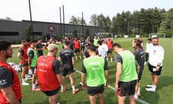 A Milli Takım, ABD maçının hazırlıklarını sürdürüyor