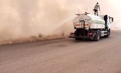 Gaziantep'teki anız yangını 10 saat sonra kontrol altına alındı