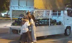 Gaziantep'te karpuzcu baba ve kızları, o anları anlattı