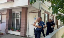 4 aylık bebeğini rehin aldı! Polisten başarılı operasyon