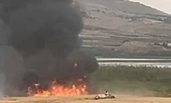 Gaziantep'te korkutan yangın: 50 dönüm arazi kül oldu
