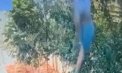 Gaziantep'te hamile kadının 3. kattan düşme anına ait kamera görüntüleri ortaya çıktı