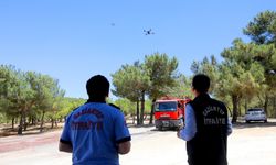 Büyükşehir İtfaiyesi'nden termal drone ile yangın nöbeti