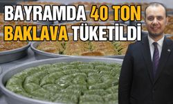 Kurban Bayramı'nda 40 ton baklava tüketildi
