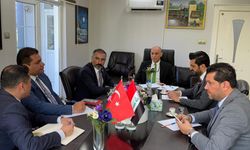 Yıldırım ve Acar’dan önemli ziyaret… Gaziantep- Irak Ticareti Masada!