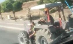 Gaziantep trafiğinde hayrete düşüren görüntü! Böyle personel mi taşınır?