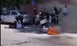Gaziantep’te kesilen cezaya kızıp motosikletini yakmıştı! Valilikten flaş açıklama geldi…
