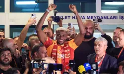 Victor Osimhen Galatasaray için İstanbul'a geldi!