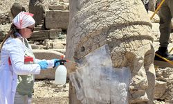 Nemrut Dağı'ndaki eserler geleceğe taşınıyor!