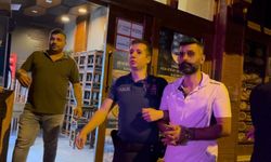 Polise bıçak çekti, bacağından vuruldu