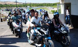 Motosiklet tutkunları Gaziantep'te buluştu! Unutulmaz anlar yaşandı