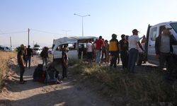 Feci kaza! Tarım işçilerini taşıyan minibüs takla attı: Yaralılar var
