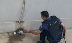 Gaziantep'te polis memurundan anlamlı davranış