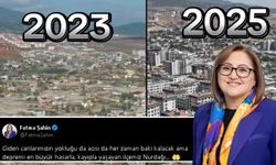 Fatma Şahin’den Nurdağı paylaşımı… ACISI HER ZAMAN BAKİ KALACAK