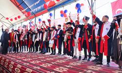 GAÜN MYO’da mezuniyet töreni renkli görüntülere sahne oldu!