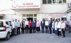 Milletvekili Bakbak’tan 25 Aralık Devlet Hastanesi’ne ziyaret! Sağlık yatırımlarında öncüyüz