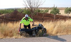 Kilis'te devrilen motosikletteki 6 kişi yaralandı