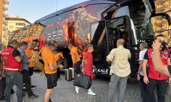 Galatasaray Gaziantep'e geldi! Taraftarlardan yoğun ilgi